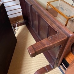 机　昭和　レトロ　テーブル　つくえ　家具の画像