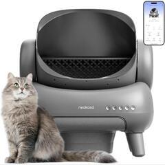 ⭐新品未使用⭐全自動猫トイレ 高性能 自動清掃 9つのセンサー搭...