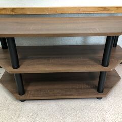 テレビ台　ブラック　0716-2の画像