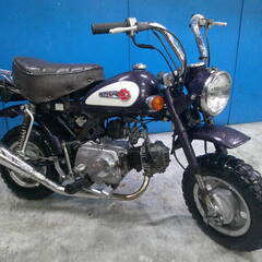 モンキー50 純正タンク紫