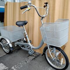 美品！アサヒサイクル　三輪自転車　canary カナリー18