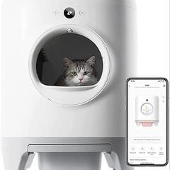 ⭐新品未使用⭐猫 トイレ スマホ管理 センサー付き 飛散防止