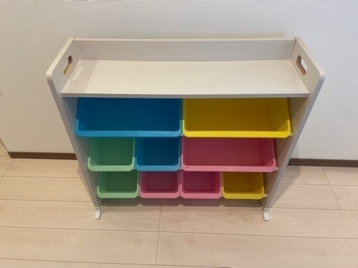 【美品】おもちゃ棚収納