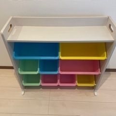 【美品】おもちゃ棚収納