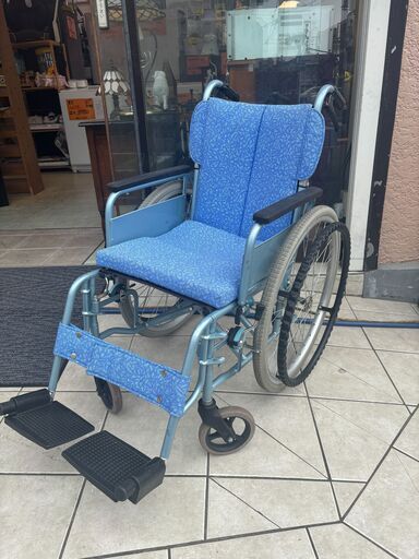 マツナガ 車椅子 車いす 介助用 介護用 自走式  折りたたみ式 ■近隣配送無料 買取帝国 朝霞店