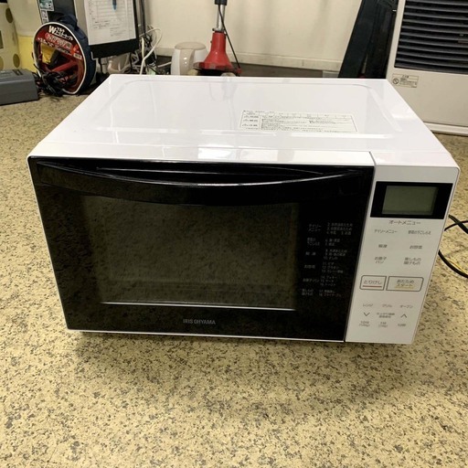 アイリスオーヤマ オーブンレンジ 2020年製 MO-F1807-W 電子レンジ 調理器具 札幌 東区 店頭にてご確認ください。
