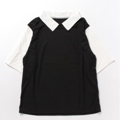 【地元限定価格】レディース　Tシャツ　ブラック　新品　Ｌサイズの画像