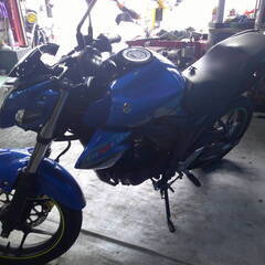 SUZUKI ジクサー150 青  自賠責保険加入で乗れます 半額配送キャンペーン 現状渡し諸経費￥0- 横浜 P-Yardの画像