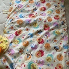 最終値下げ❗️アンパンマンお昼寝布団5点セット 洗える 保育園 幼稚園 ネームタグ バッグ キッズ ベビー 女の子 男の子 キャラクターの画像