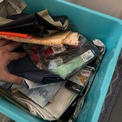 ハンドメイド用の生地、部品などの画像