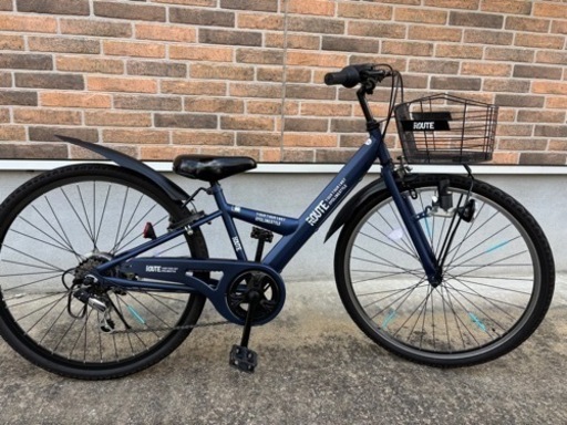 決まりました26インチ自転車　6段ギア