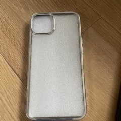 未使用  iPhone14  カバー  クリアメッキ