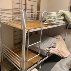 家具 ベッド 二段ベッドの画像