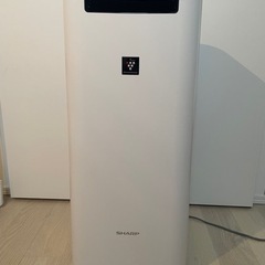 SHARP シャープ 加湿空気清浄機 プラズマクラスター KI-HS40-W ホワイト 床置型 空気清浄機 加湿器の画像