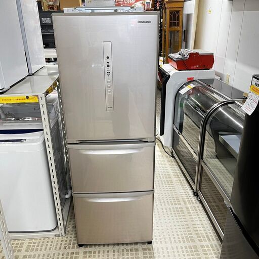 【特別値引き】Panasonic 冷蔵庫 NR-C341C-N 2019年製 335L