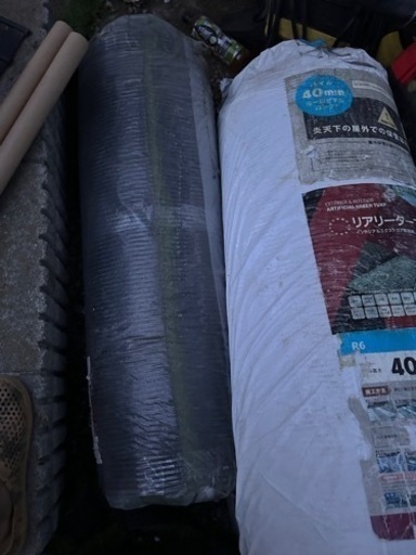 リアリーターフ人工芝　未使用品2本