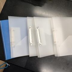 B5 ２穴綴じファイル５冊