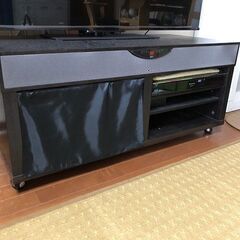 値下げしました　スピーカー付き　テレビボード（オーディオラック）