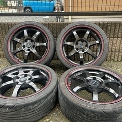 値下げしました 17インチホイール クロススピード NS2R
