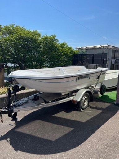 ホープボート　10馬力　夜間航行