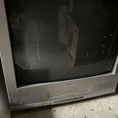 SHARP　テレビデオ　