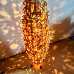 KAJA カジャ クレイジーランプ 間接照明ランプ ラタン 籐 の画像