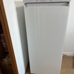 AQUA 2021年製 ノンフロン冷凍庫 AQF-GS13J(W)形 アクア ストッカー 