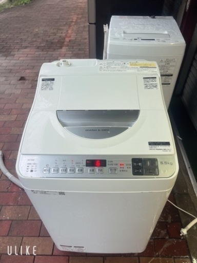 sharp洗濯機　 保証付き