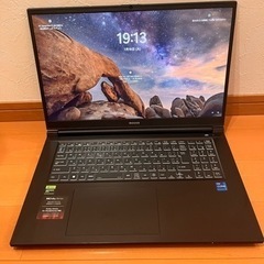 ノートパソコン　17インチ メモリ32GB SSD1TB LAN...