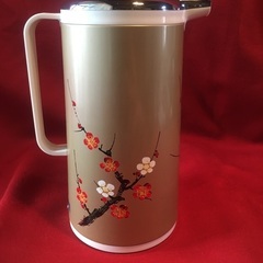 保温ポット　national 昭和レトロの画像