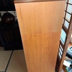 木製タンス　家具 収納家具 衣類収納の画像