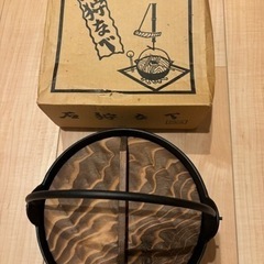 中古　みちのく鉄器　五進印　石狩鍋２３cm