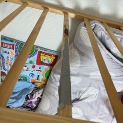 タンスのゲン ベビーサークル 天然木 ジョイント式 高さ56cm 幅163cm 8枚セット 木製 ナチュラル/20%off の画像