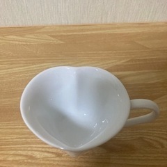 生活雑貨 食器 プレート 洋食器セット ペアカップ ハート型の画像