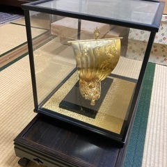 宝船　置物　台　ショーケース付き