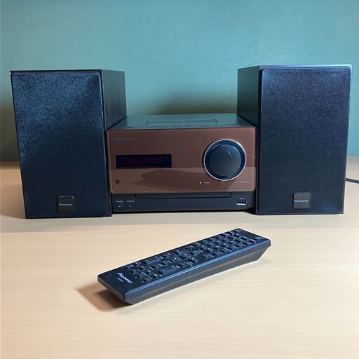 PIONEER CDミニコンポーネントシステム X-CM31-T（ブラウン）