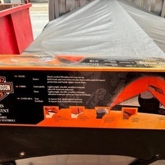 ハーレー 、テント、キャンプの画像