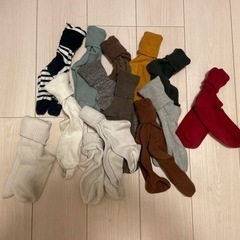ユニクロソックス各色