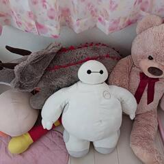 アンパンマン　恐竜　ベイマックス　テディベア　ぬいぐるみサイズ特大