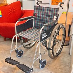 MIKI 車椅子 耐荷重100kg 自走/介助 両用 ブレーキ/...