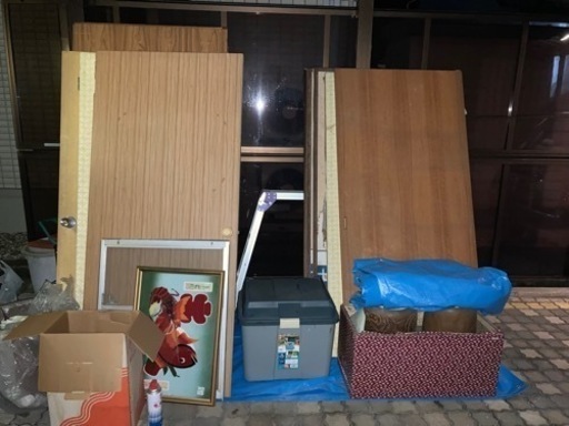 ふすま等の廃棄手伝い