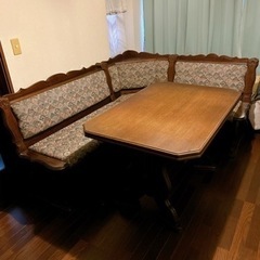 ポーランド製 ダイニングテーブル セット 伸長式 木製 チェア ...