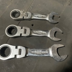 新品未使用！TONE  ギヤレンチ　板ラチェットの画像