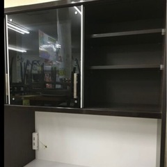 入江木工　キッチンボード　食器棚　レンジ台　システムキッチンボード　作業台付き　おしゃれ　スチームオーブン対応　幅100cmの画像