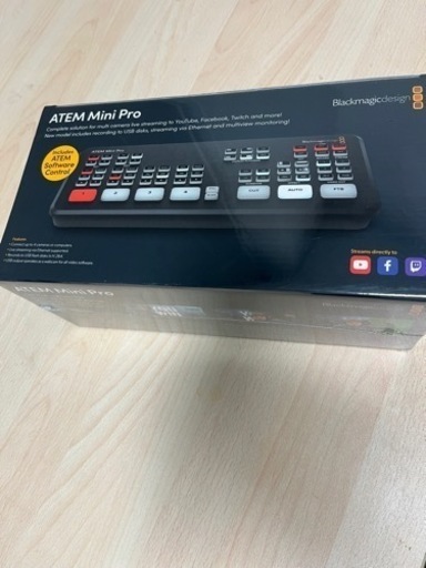 DVDプレーヤー ATEM Mini Pro