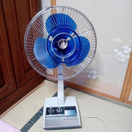 昭和レトロな扇風機
