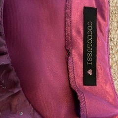 coccolussi 東京ソワール上品ワインレッドラメリトルズの画像