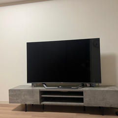 4Kハイセンス58V型&テレビ台（使用期間4ヶ月）