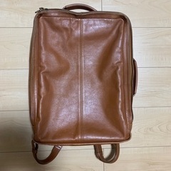 【出品終了】 MOTHER HOUSE 本革リュック（ブラウン）