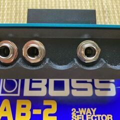 フットスイッチ  BOSS AB-2（2ウェイ ABセレクター）未使用の美品　の画像